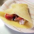 休日のランチに✩自由に手巻きクレープ