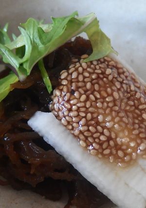 モズクと長芋チアシードポン酢ドレッシング-レシピのメイン写真