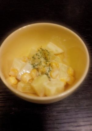 じゃがいもとコーンの簡単サラダ-レシピのメイン写真