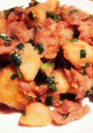 ❀豚ロースとじゃが芋の味噌バター炒め❀-レシピのメイン写真
