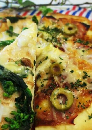 簡単ピザ-レシピのメイン写真