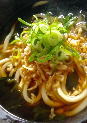 簡単ランチ♡ワカメたっぷりうどん-レシピのメイン写真