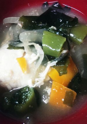 たまごまるごと味噌汁◆野菜たっぷり-レシピのメイン写真