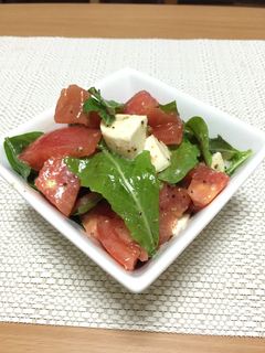 かんたんカプレーゼ-レシピのメイン写真