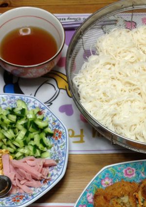 冷やしそうめん-レシピのメイン写真