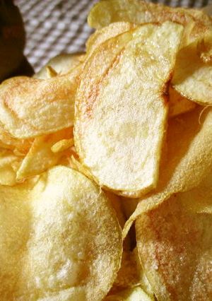 新ジャガで皮ごとポテトチップス-レシピのメイン写真