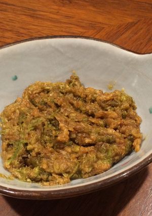 ふき味噌-レシピのメイン写真