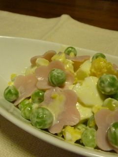 グリンピースとたまごのサラダ-レシピのメイン写真