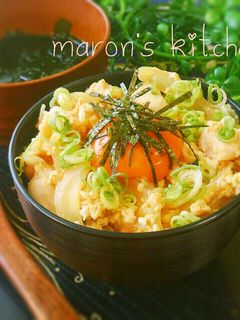 お肉柔らか絶品♡秘密の鶏ササミde親子丼-レシピのメイン写真