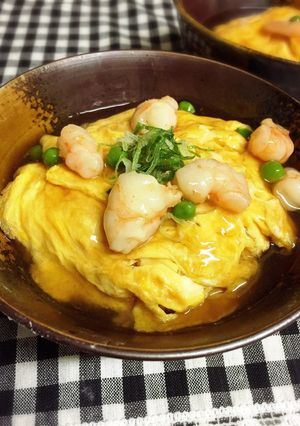 簡単!★うちの和風のエビ天津飯★-レシピのメイン写真