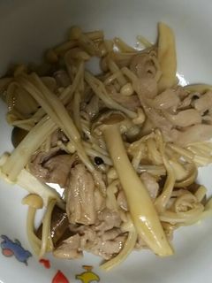 キノコと豚こまのオイスター炒め-レシピのメイン写真