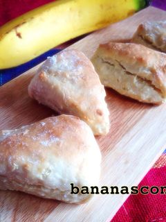 卵、乳なし!バナナスコーン-レシピのメイン写真