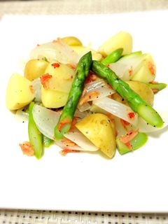 春野菜の温サラダ-レシピのメイン写真