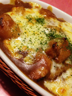 2日目カレーでパパッとドリア-レシピのメイン写真