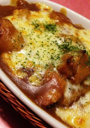 2日目カレーでパパッとドリア-レシピのメイン写真