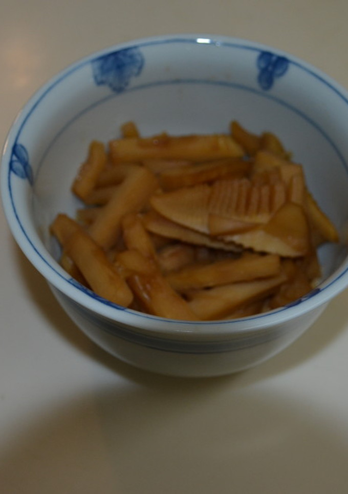 竹の子の簡単メンマ風味-レシピのメイン写真