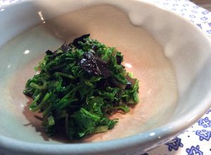 コジャックやシドケ(山菜)の海苔醤油和え-レシピのメイン写真