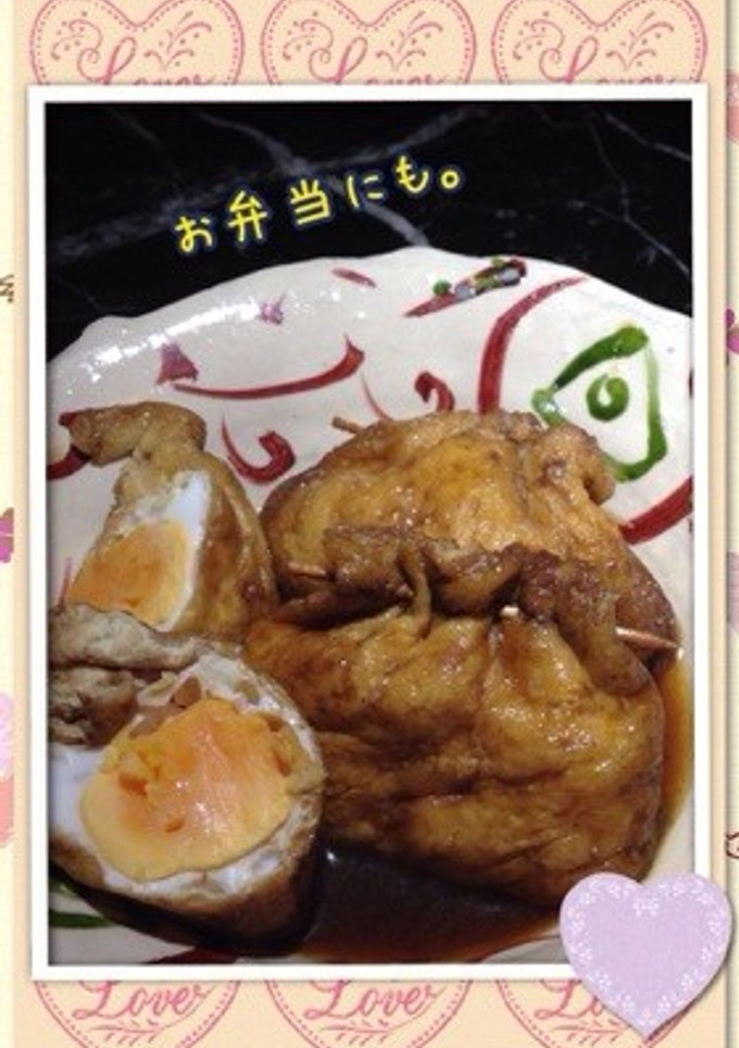 きんちゃく卵のウスターソース煮-レシピのメイン写真