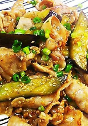 ◇茄子と豚肉の味噌炒め◇-レシピのメイン写真