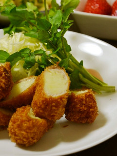 豚薄切りで!ポテトロール揚げ-レシピのメイン写真