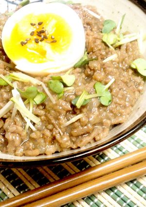 子供大好き！【モリモリ！肉そぼろ丼】-レシピのメイン写真