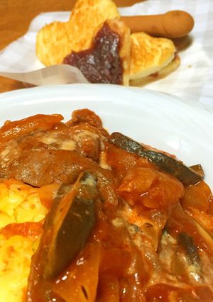 簡単、ビーフストロガノフパスタソース編-レシピのメイン写真