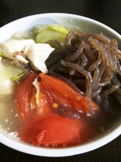 ダイエットに☆こんにゃくラーメン-レシピのメイン写真