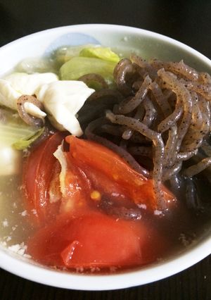 ダイエットに☆こんにゃくラーメン-レシピのメイン写真