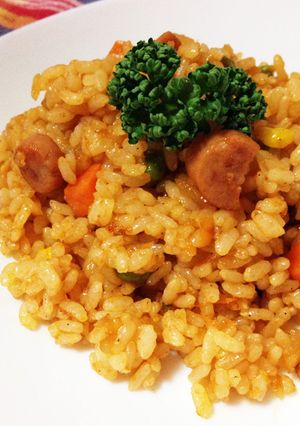 簡単！パラパラケチャップライス-レシピのメイン写真
