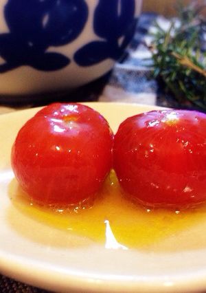 nico亭 プチ前菜トマトのハニーマリネ-レシピのメイン写真