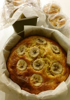 ふわふわねっとり♡バナナケーキ-レシピのメイン写真
