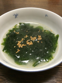 腎臓にやさしい:わかめスープ-レシピのメイン写真