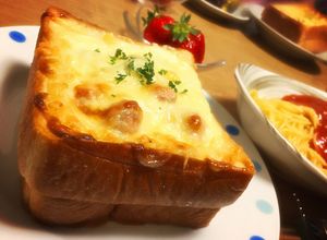 市販の食パンで簡単♡豪華！パングラタン！-レシピのメイン写真