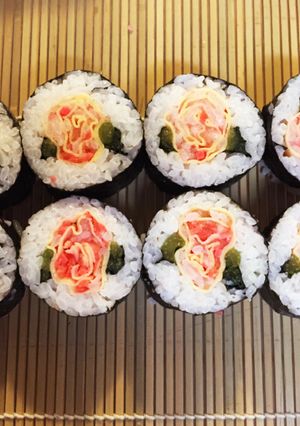 ハツシモ寿司 ミニ薔薇巻き-レシピのメイン写真