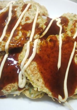節約！ダイエット☆もちもちお好み焼き-レシピのメイン写真