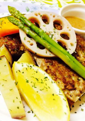 イワシのナスバーグ-レシピのメイン写真
