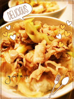 簡単男飯!豚バラとネギのっけ丼-レシピのメイン写真