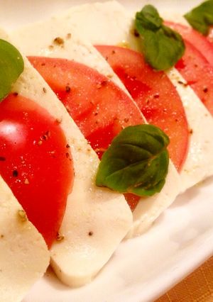 簡単ヘルシー♪豆腐のカプレーゼ風-レシピのメイン写真