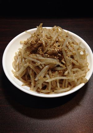 ダイエット！モヤシの胡麻和え-レシピのメイン写真