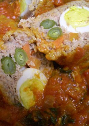 豚バーグ巻き♪切ってビックリ♪-レシピのメイン写真