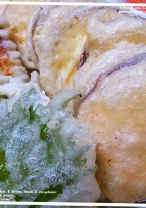 ふわっと絡まる♡簡単サクサク天ぷら衣-レシピのメイン写真