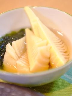 筍とあおさのさっと煮-レシピのメイン写真