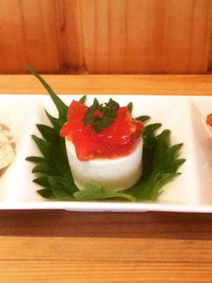 塩豆腐のカプレーゼ-レシピのメイン写真