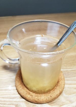 ホットジンジャーはちみつレモン-レシピのメイン写真