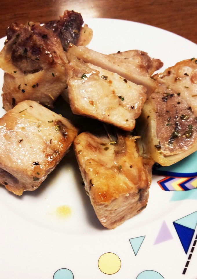 マグロのカマのハーブ塩焼き-レシピのメイン写真