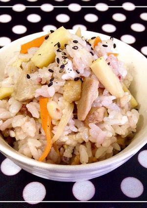 醤油麹de筍と鶏ごぼうの混ぜごはんの素-レシピのメイン写真