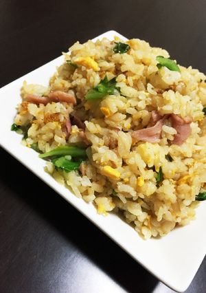 ランチ！バター醤油のパラパラチャーハン-レシピのメイン写真