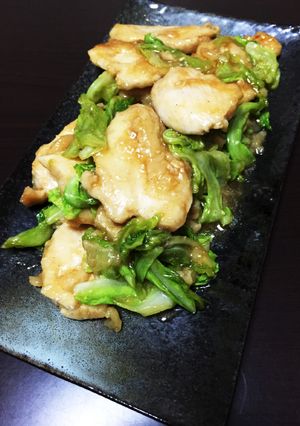簡単！鶏むね肉とキャベツのオイスター炒め-レシピのメイン写真