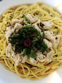 ササミ☆大葉☆梅☆パスタ☆簡単☆美味しい-レシピのメイン写真