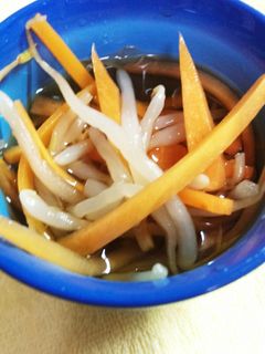 もやしと人参のおひたし◆簡単!-レシピのメイン写真